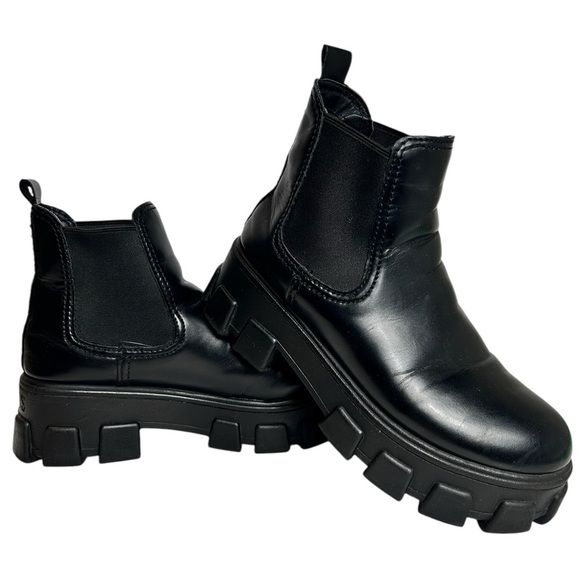 Circus by Sam Edelman Darielle Ankle Boot, Size 6.5, lug sole, like NEW Combat - Picture 6 of 10